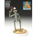 « Robot »- Figurine peinte